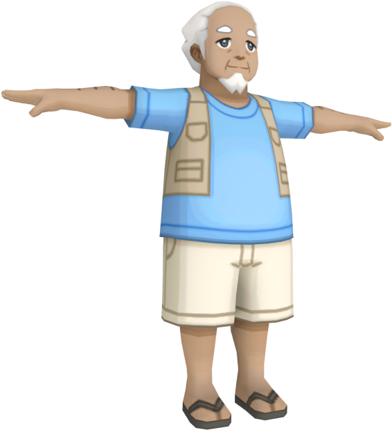 Download Zip Archive - Pokemon Sun And Moon Fisherman (750x650), Png Download