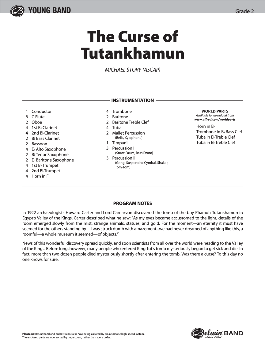 The Curse Of Tutankhamun Thumbnail - Curse Of Tutankhamun Story (864x1152), Png Download