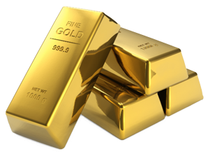 Lingote Oro Png - Barras De Ouro Png (459x300), Png Download