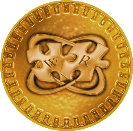 Wikirreto Medalla Oro Mensual - Blue Circle (452x445), Png Download