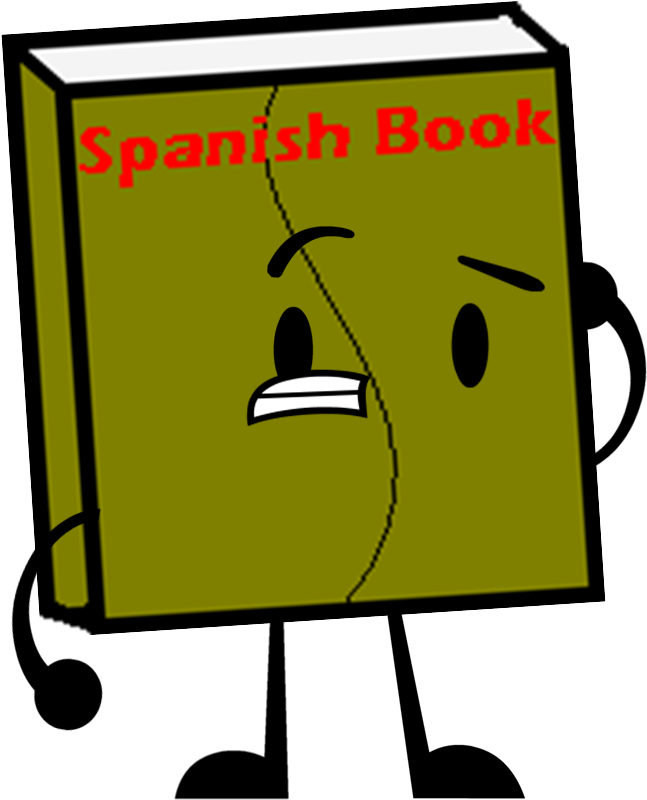 Spanish Book (684x807), Png Download