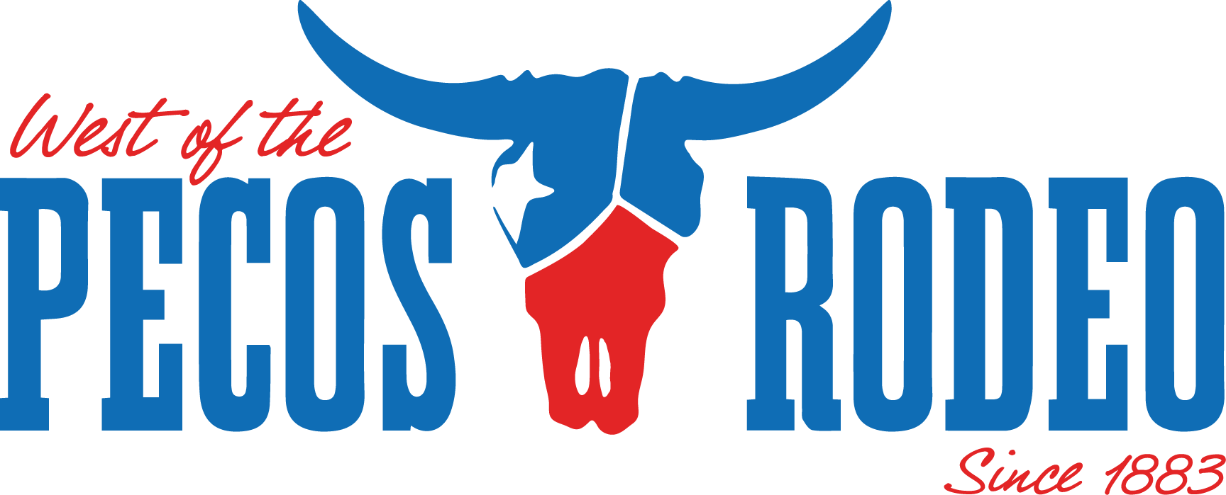 Rodeo Logo - Pecos Rodeo Logo (1728x699), Png Download