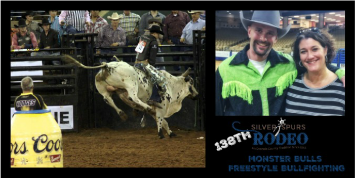 138th Silver Spurs Rodeo - Silver (1100x550), Png Download