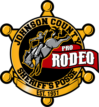 Prca Rodeo - Johnson County Sheriff's Posse (340x367), Png Download