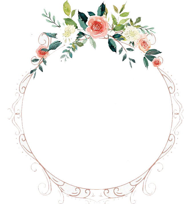 Flowers In The Moonlight Png - Circle (654x711), Png Download