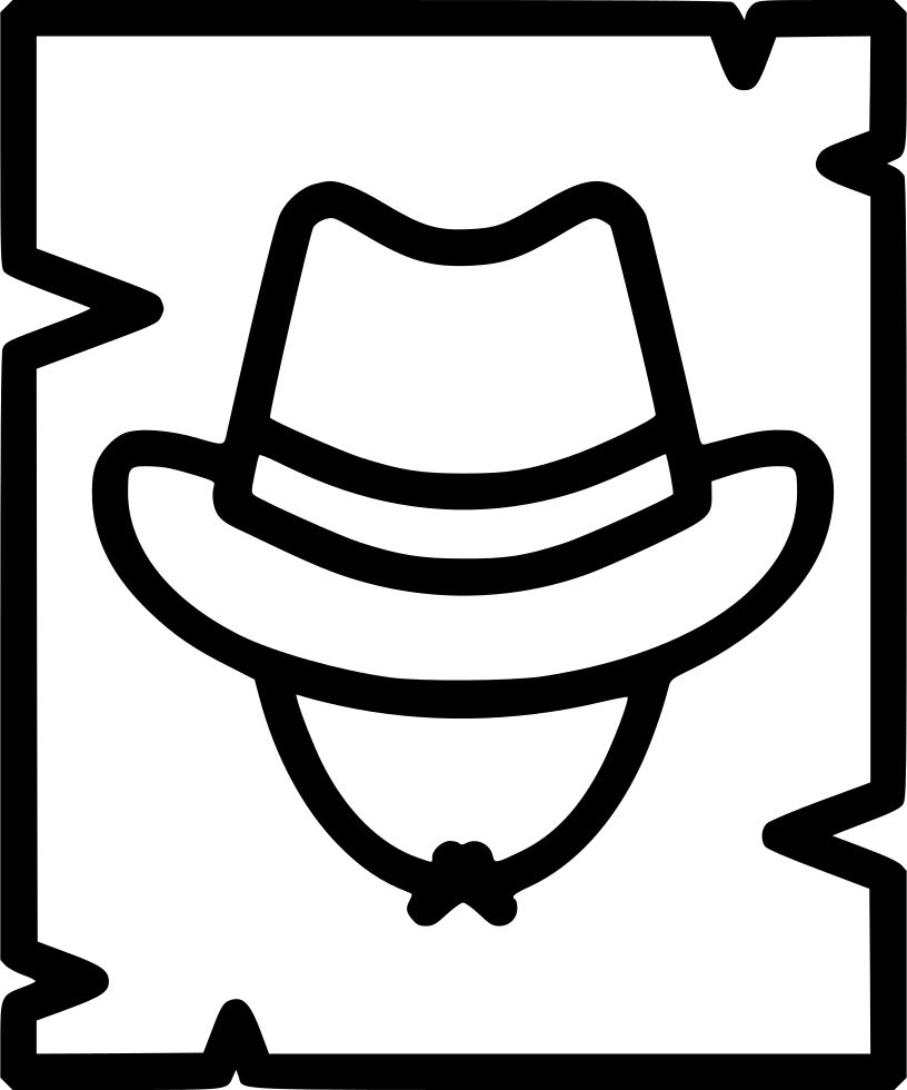 Wanted Poster - - Hat (816x980), Png Download