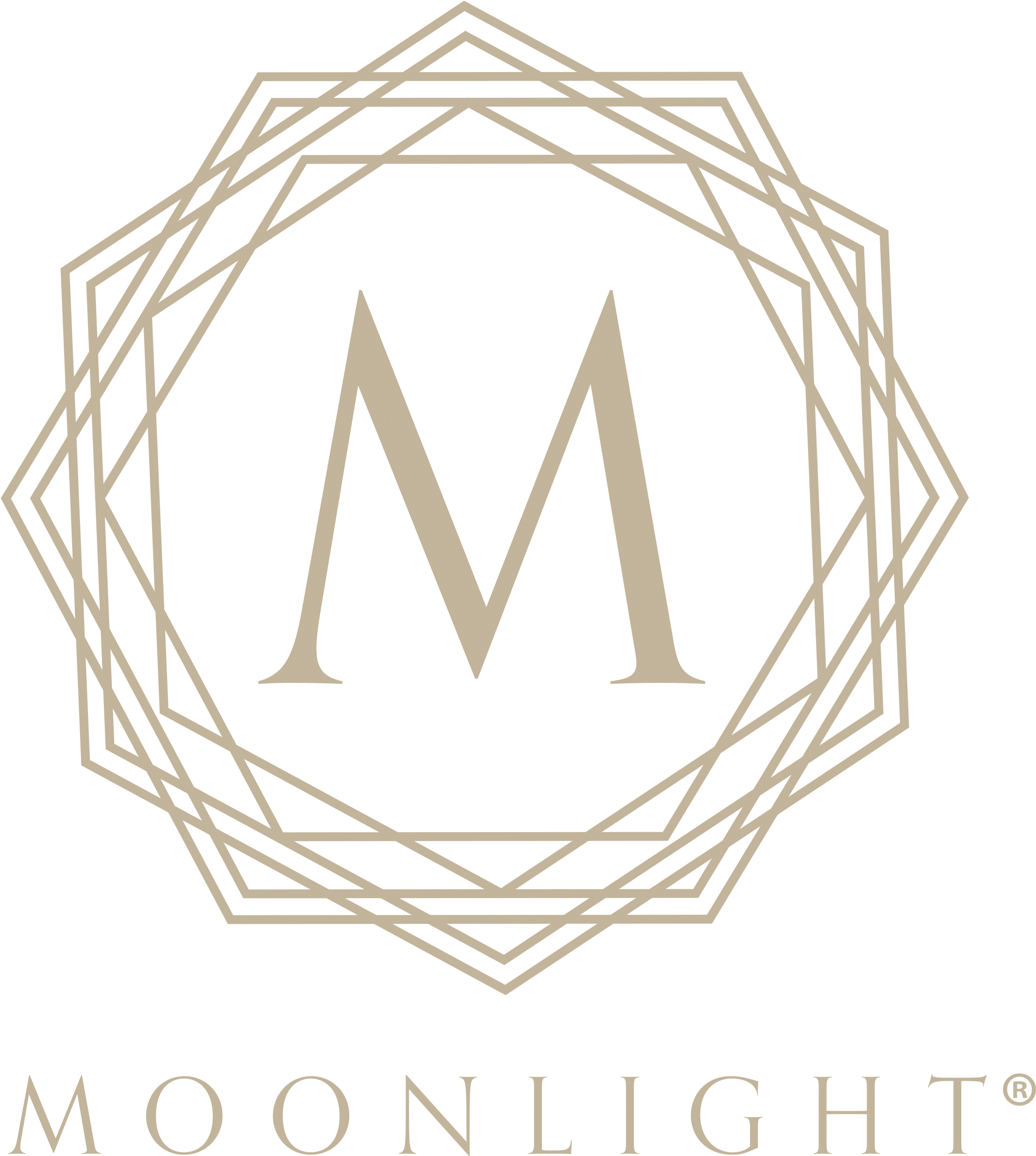 Moonlight - Moonlight Wedding Logo (2550x3300), Png Download