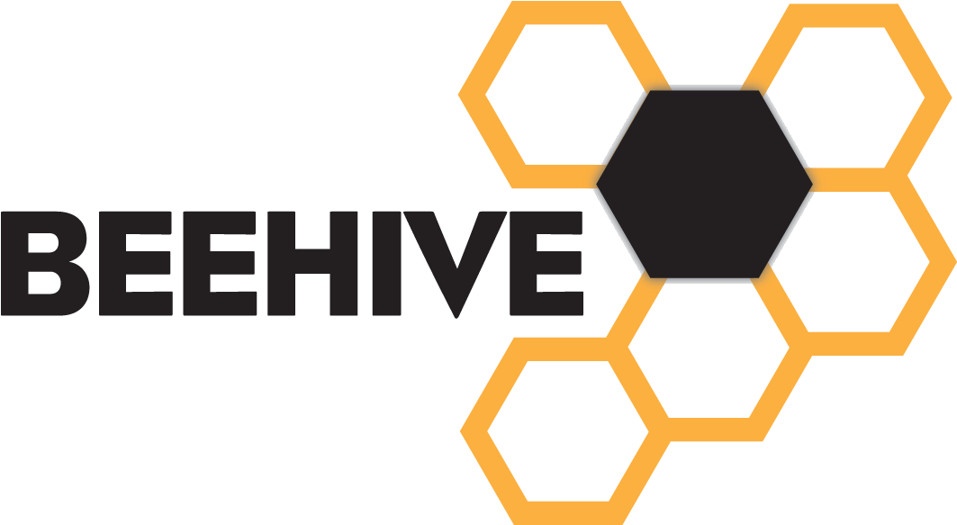 Welcome To Beehive - Beehive Logo (1100x600), Png Download