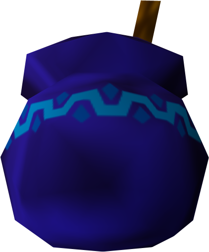 Blue Potion Legend Of Zelda (422x508), Png Download