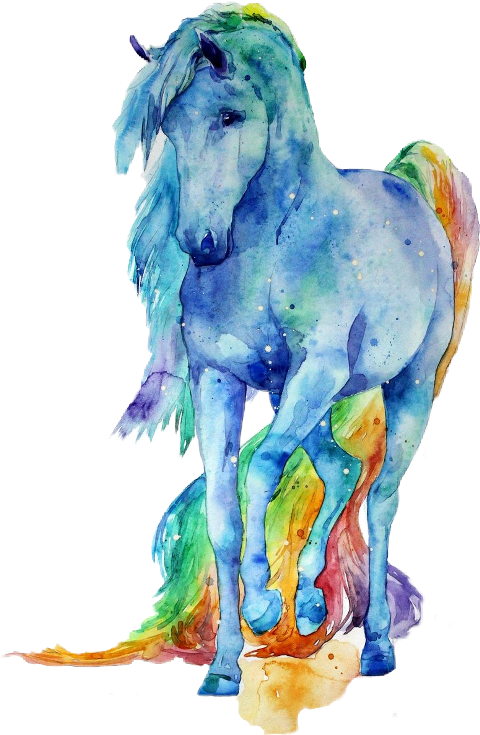 Watercolor Painting (480x735), Png Download