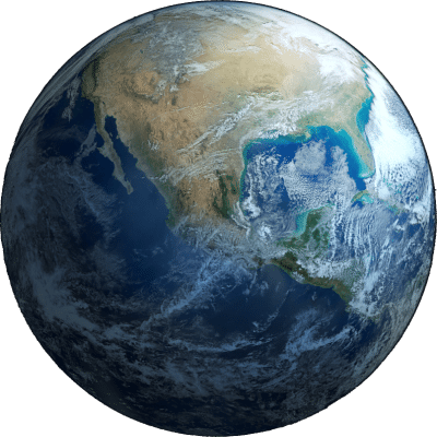 Worldbuilding - Blue Marble 2012 (400x400), Png Download