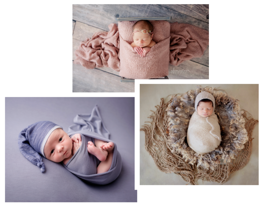 Newborn Collage-01 - Collage (1000x704), Png Download