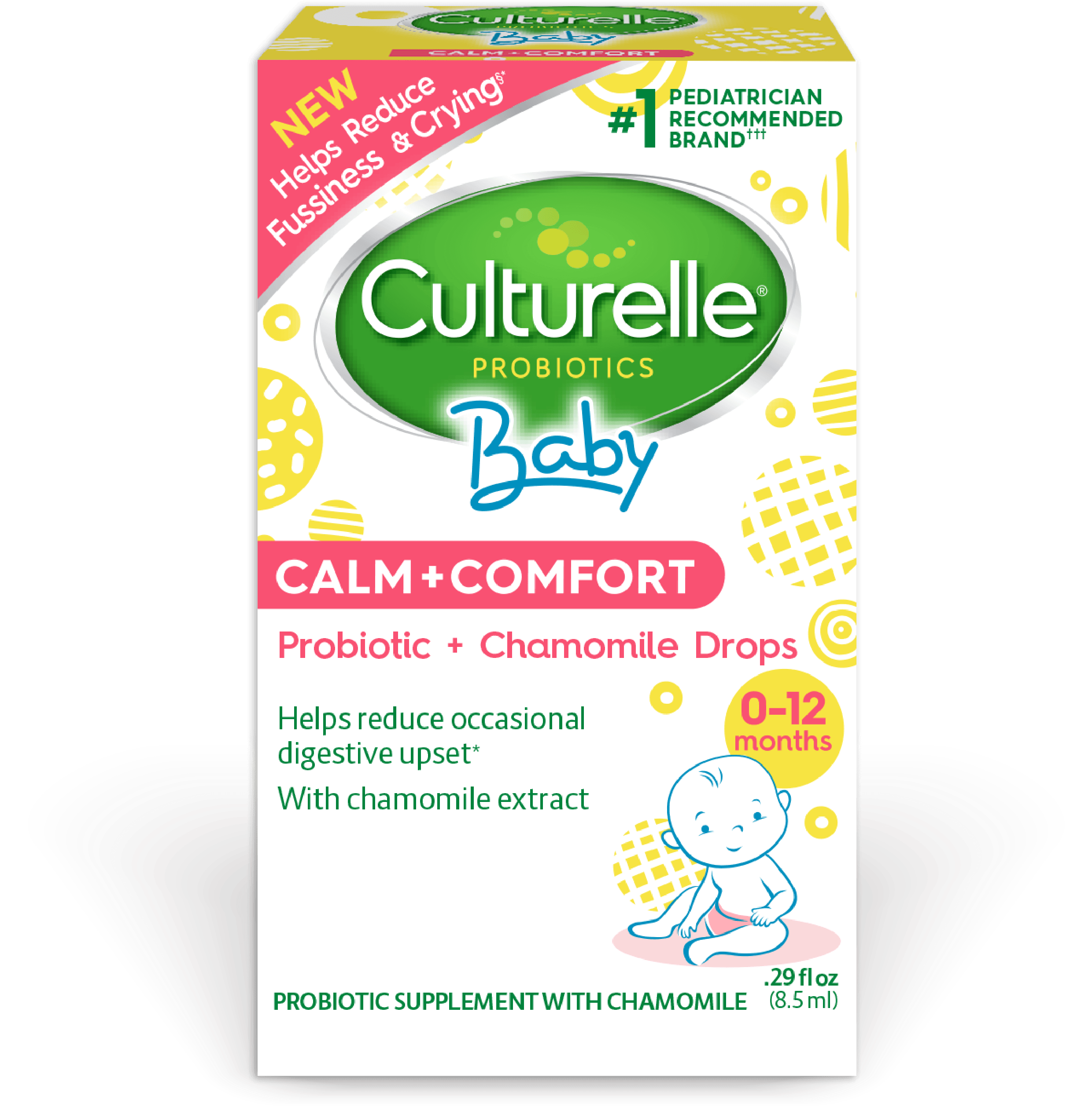Culturelle Baby Calm And Comfort Product Box - Culturelle Baby (4346x2742), Png Download