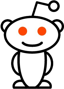 Reddit Png Picture - Reddit Logo Transparent Background (296x406), Png Download