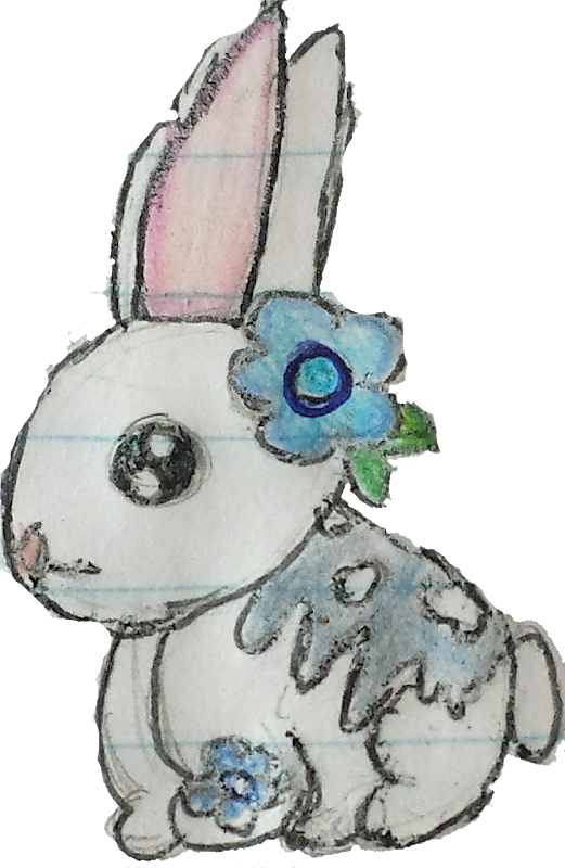 Domestic Rabbit (521x800), Png Download