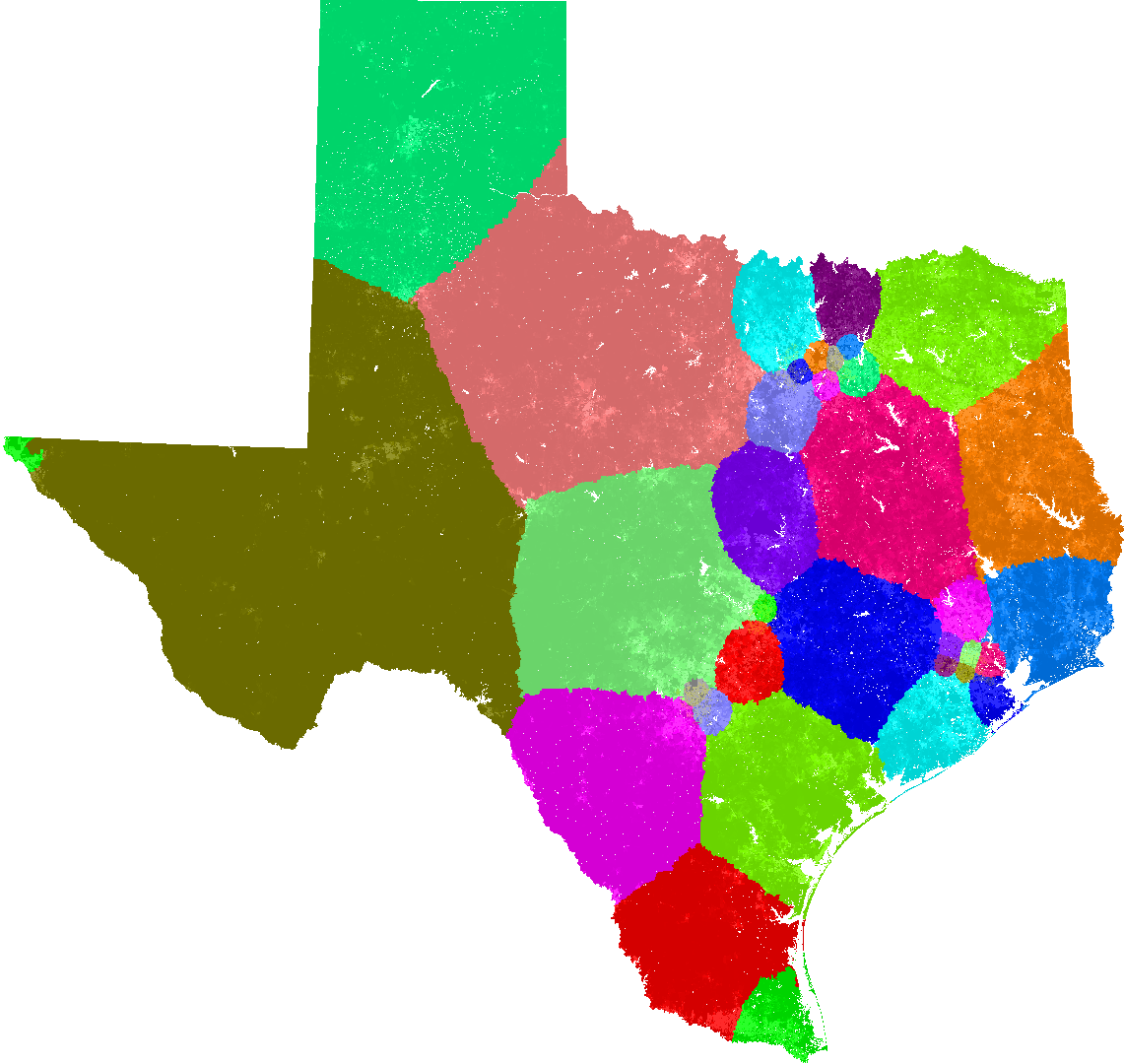 Texas Congress Congressional District Map, Current - East Urban Home 'texas Pride' Textual Art (1141x1080), Png Download