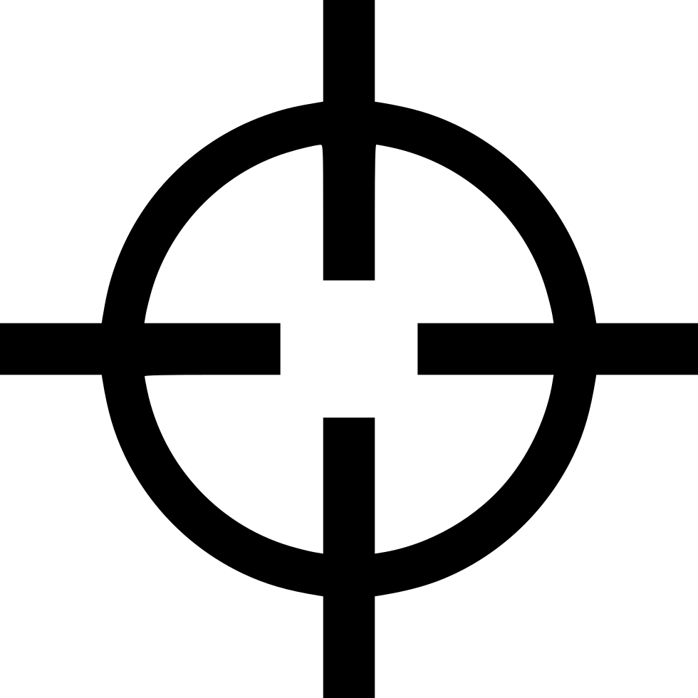 Png File - Прицел Png (980x980), Png Download