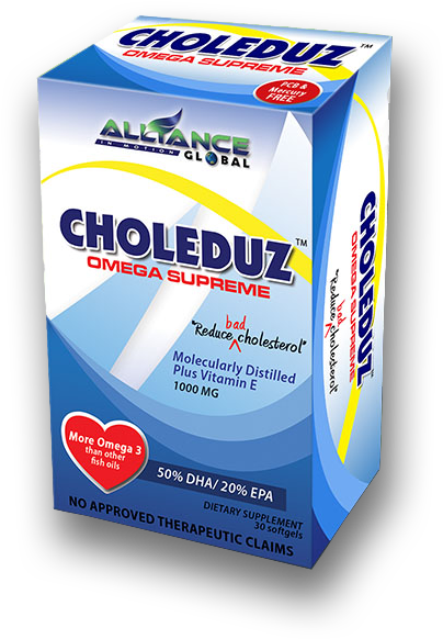 Choleduz Omega Supreme 3-vitamin E Supplement - Aim Global Choleduz Benefits (475x646), Png Download