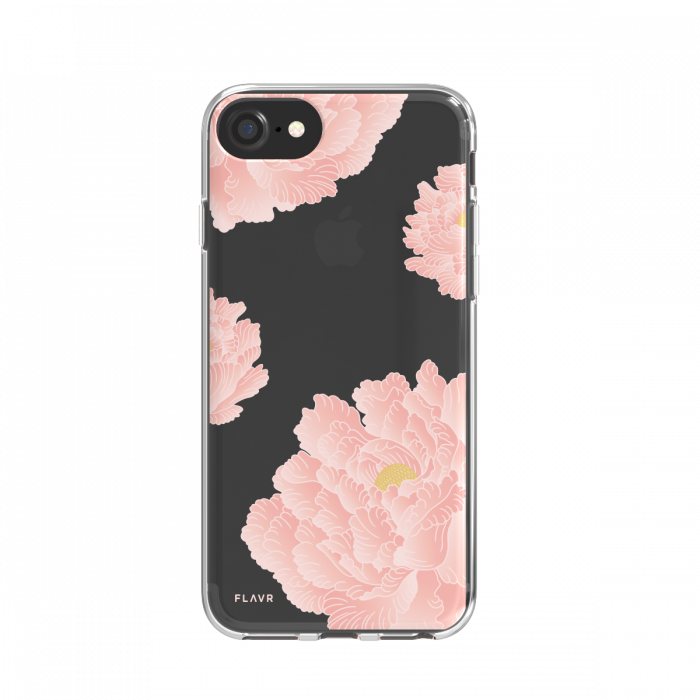Pink Peonies - Iphone 8/7/6s Plus Flavr Pink Peonies Iplate Case (700x700), Png Download