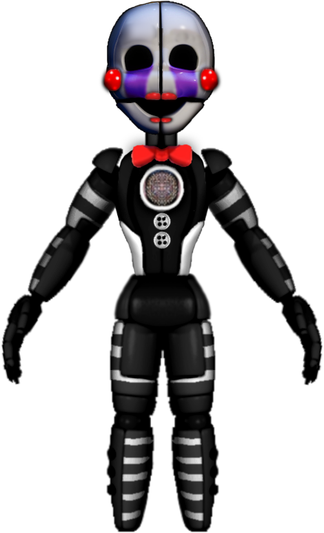 Remake Of My Original Funtime Puppet - Puppet From Sister Location (470x772), Png Download