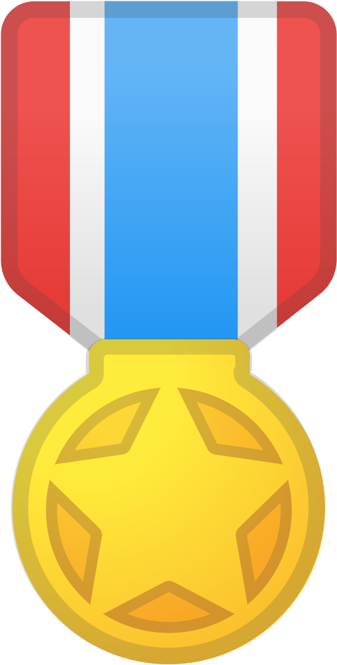 Download Svg Download Png - Sports Medal Emoji Png (1024x1024), Png Download