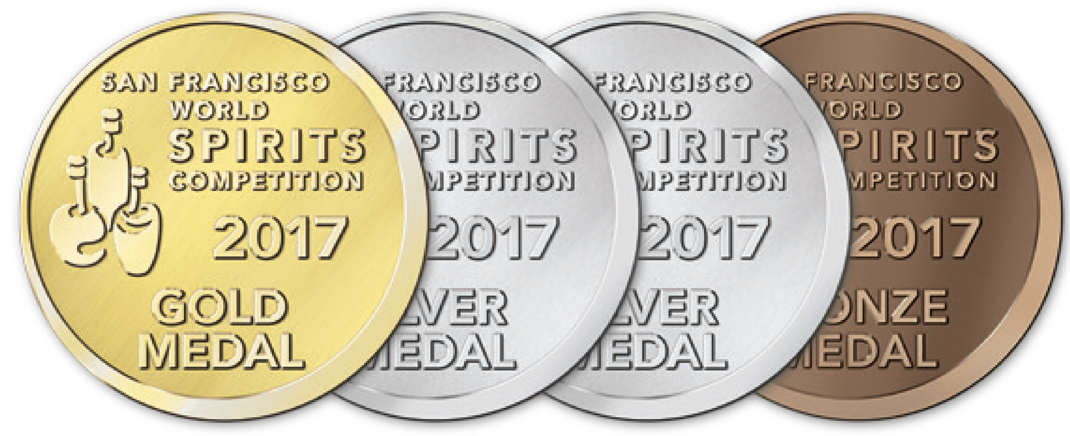 San Francisco World Spirits Competition 2018 Double (3685x1542), Png Download