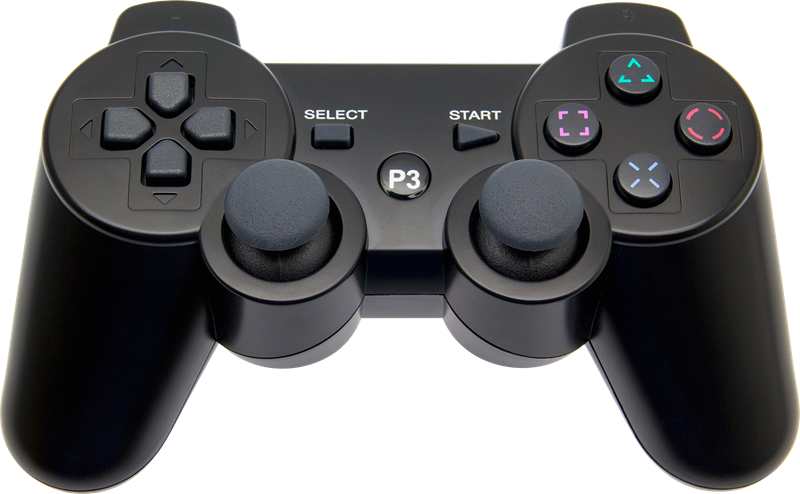 Ps3 Controller Png Download - Joy Pad (800x494), Png Download