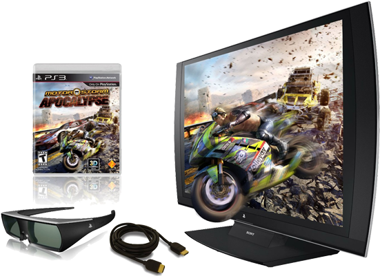 Sony Ps3 3d Display - Monitor Sony Ps3 3d (550x550), Png Download