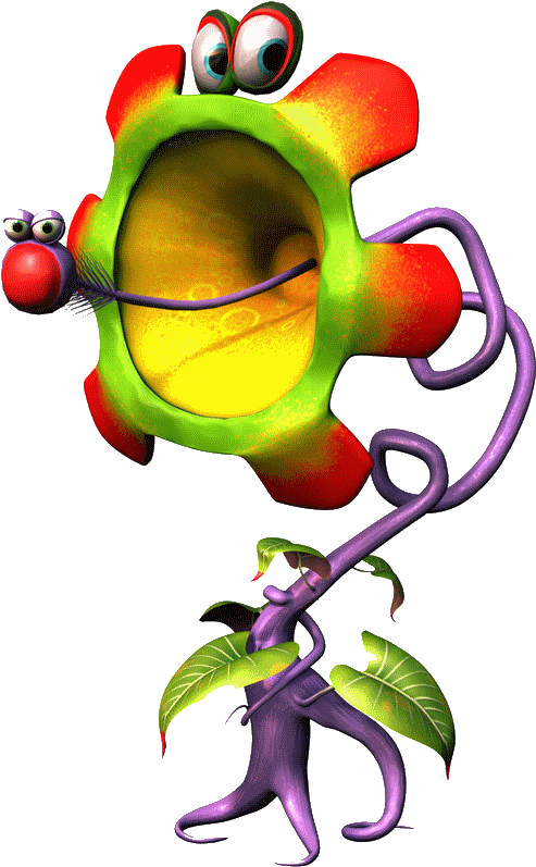 Png - Yooka Laylee Plant Transformation (547x819), Png Download