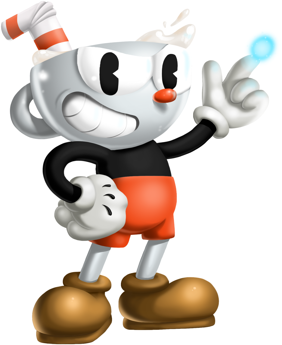 Yookalaylee By Goronic On Deviantart - Super Smash Bros Cuphead (1013x1199), Png Download