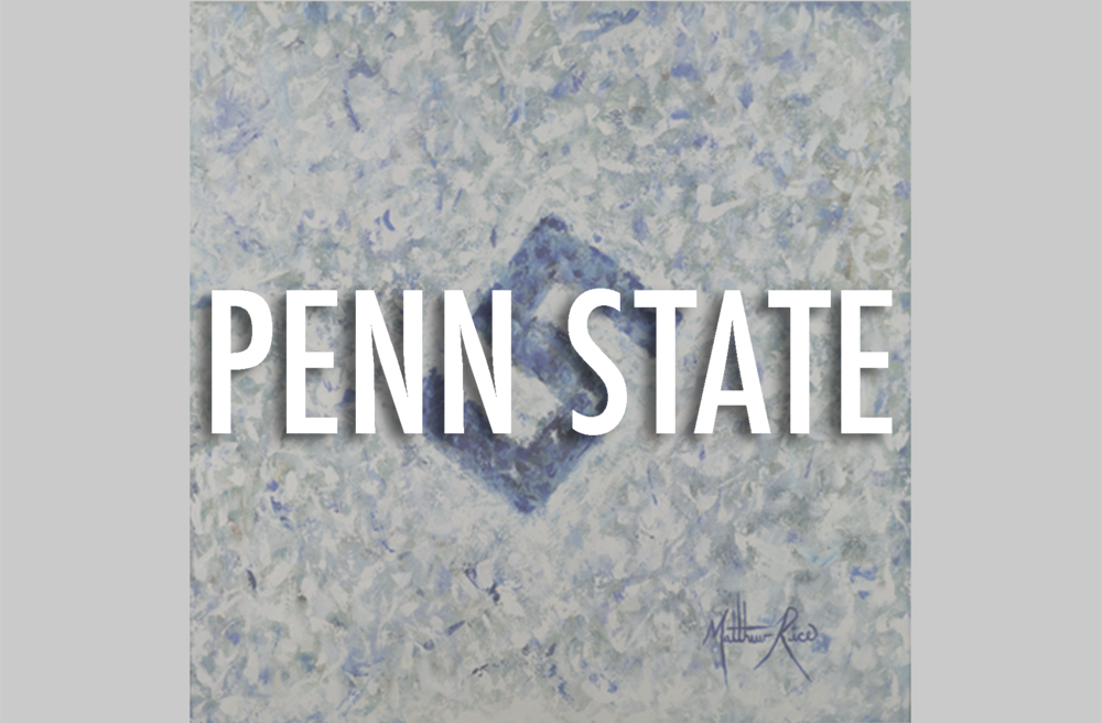 Penn State - Calligraphy (1000x656), Png Download