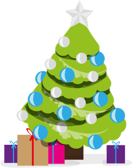 Season's Greetings From Homelet - Christmas Tree (400x417), Png Download