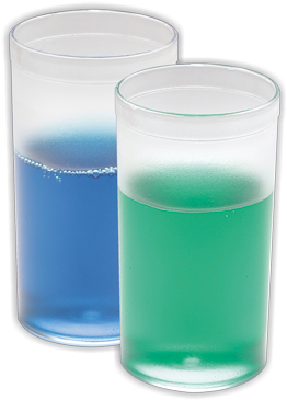 Unbreakable Round Glass Frosty - Pint Glass (450x450), Png Download