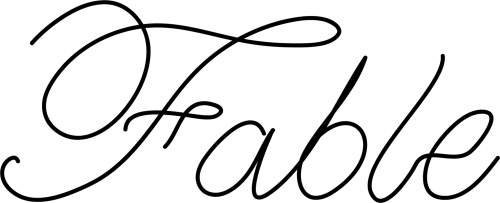Fable-logo - La Fable (1000x406), Png Download