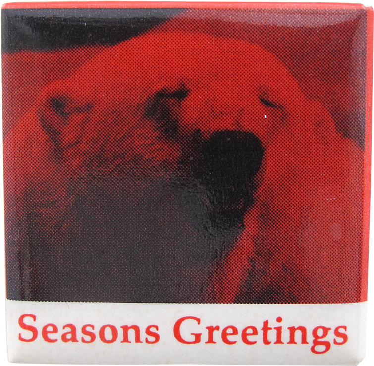 Seasons Greetings Polar Bear - Builders (1000x930), Png Download