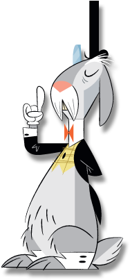 Mr Herriman0 - Fosters Home For Imaginary Friends Bunny (293x462), Png Download