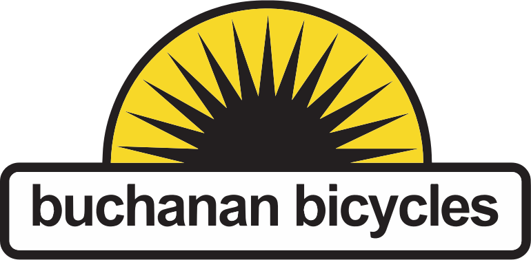 Buchanan Bicycles Logo - Technically The Glass Is Always (770x378), Png Download