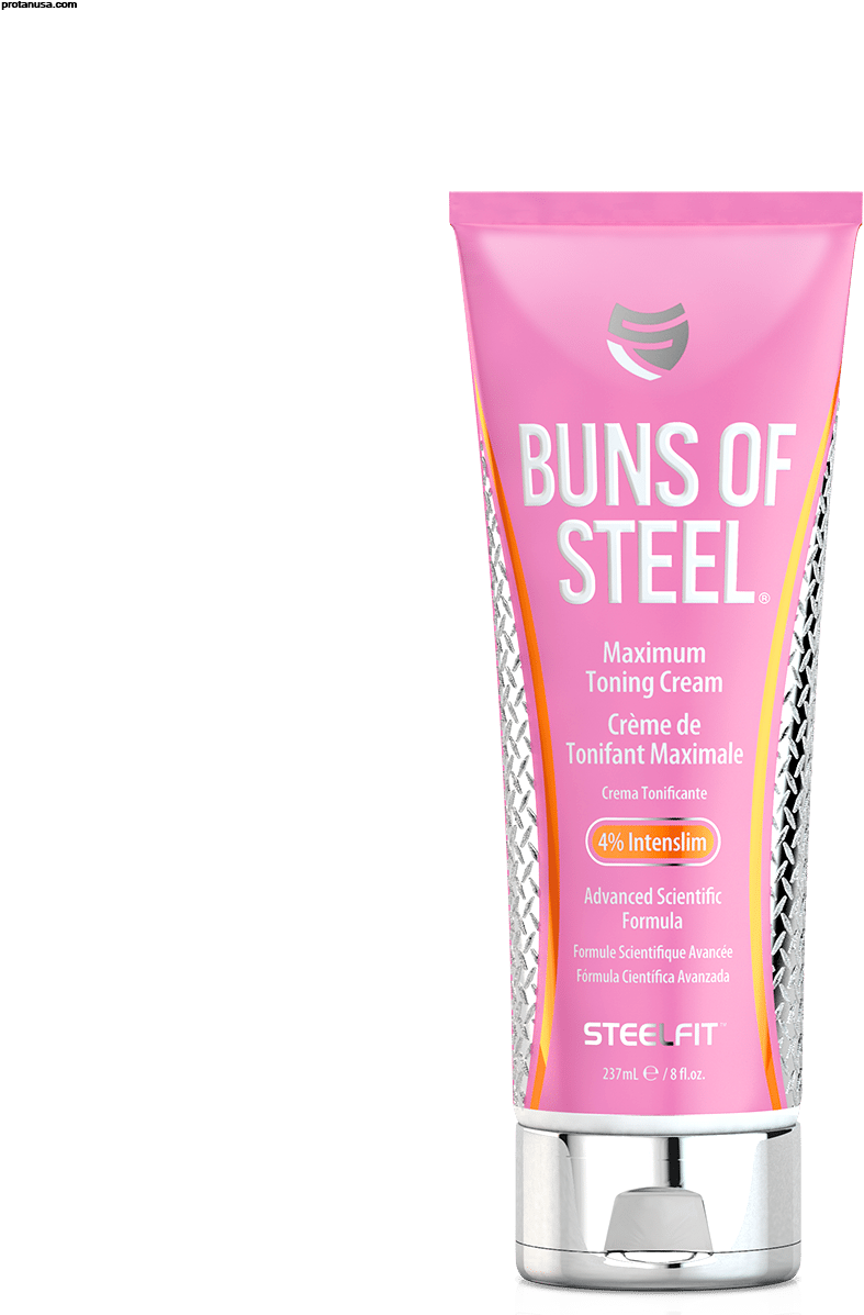 Buns Of Steel Buns Of Steel - Pro Tan Steelfit Buns Of Steel, 8 Fl Oz (1200x1200), Png Download
