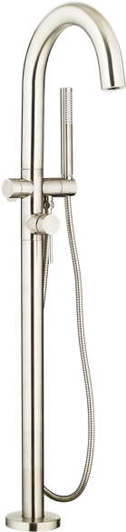 Floor Mounted Tub Faucet Png - Tap (613x613), Png Download