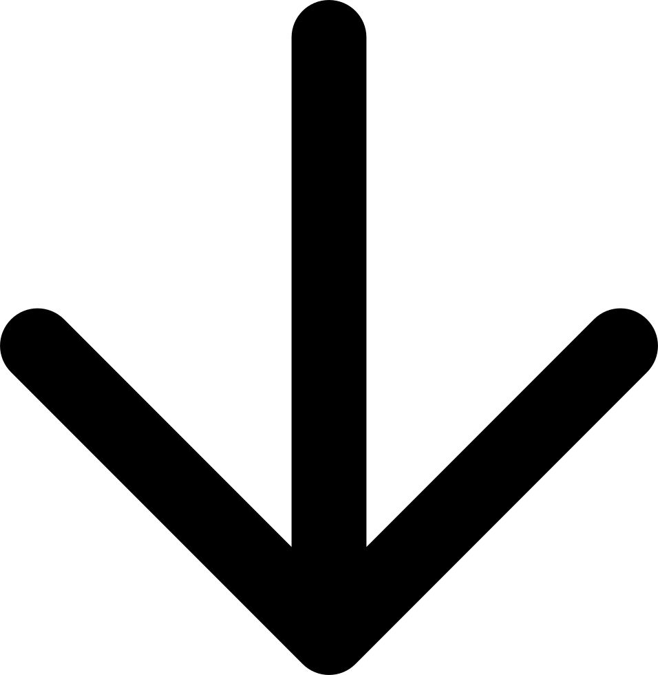 Png File - Down Arrow Icon Png (956x980), Png Download
