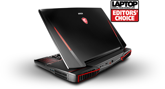 Msi Gt83vr Titan Laptop - Msi Gtx 1080 Laptop (570x307), Png Download