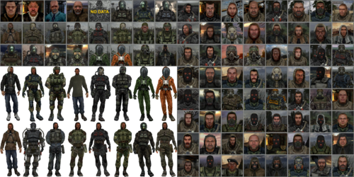 Early Mugshots - Military Uniform (500x250), Png Download
