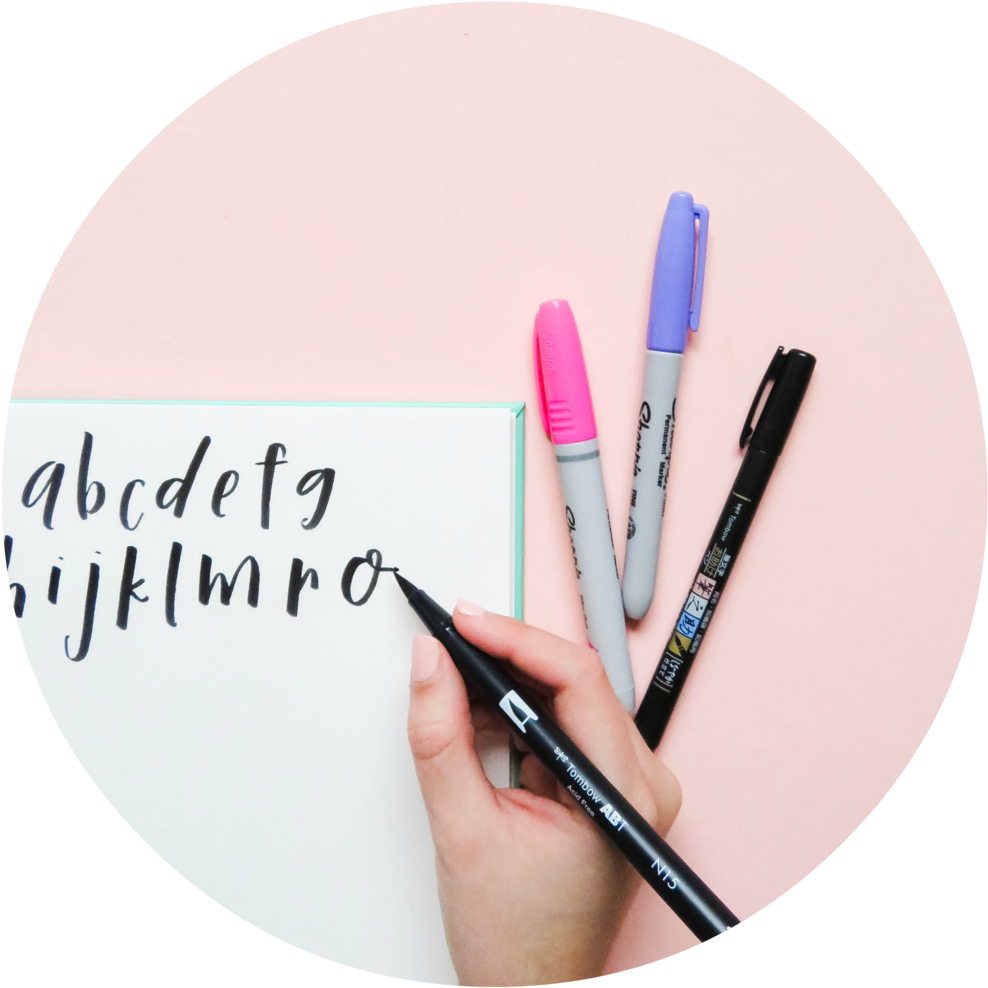 Circle3 - Fudepen (1000x1000), Png Download
