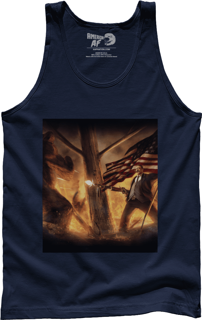 Teddy Roosevelt Vs Bigfoot - Donald Pump Shirt (1200x1200), Png Download