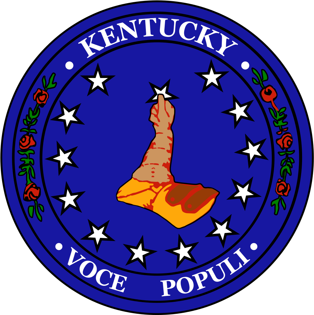 Kentucky Csa Seal - Confederate States Of America (494x496), Png Download