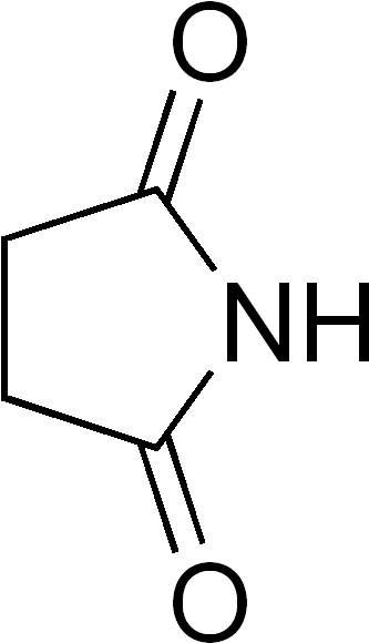 Succinimide Structure - Methylhexahydrophthalic Anhydride (342x583), Png Download