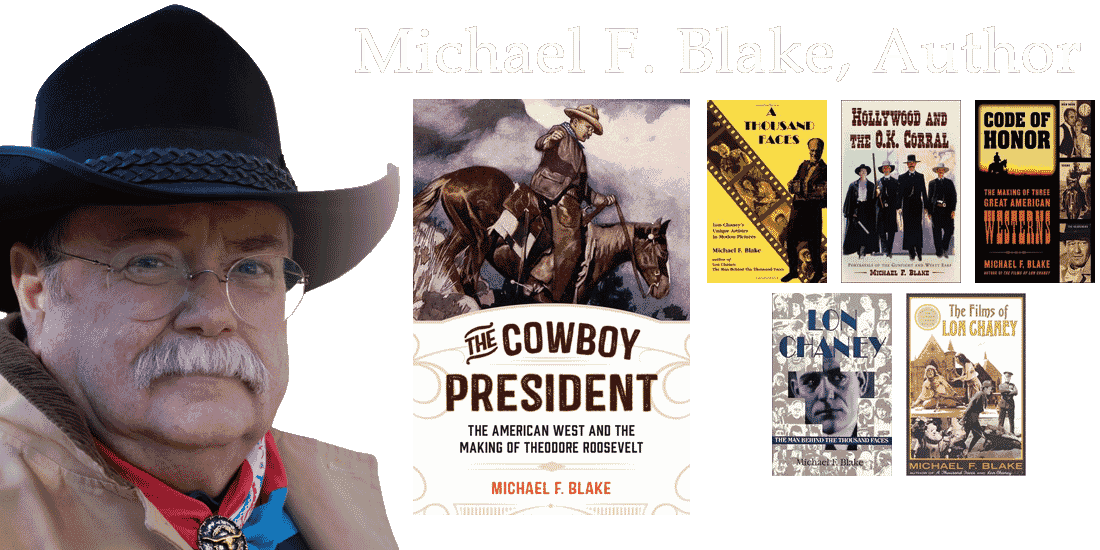 Michael F - Blake - Author - Cowboy President: The American West (1100x550), Png Download