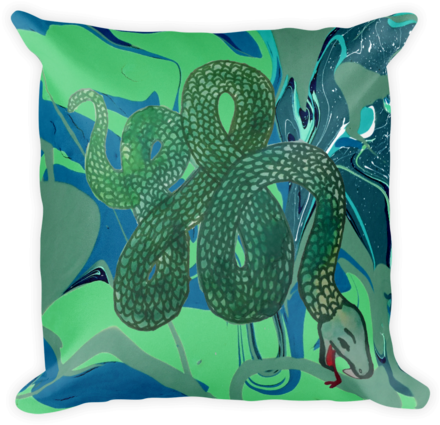 Marble Snake Pillow - Marble-toothed Snake-eel (480x480), Png Download