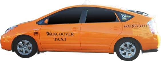 Vancouver Taxi (563x214), Png Download