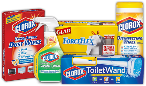 Clorox Group - Clorox 03191 Toilet Wand Kit W/caddy (500x500), Png Download